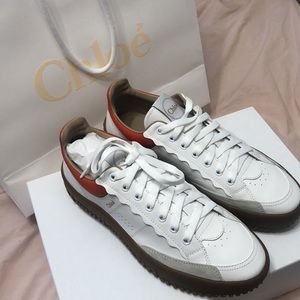 Chloe white sneakers. Brand new!